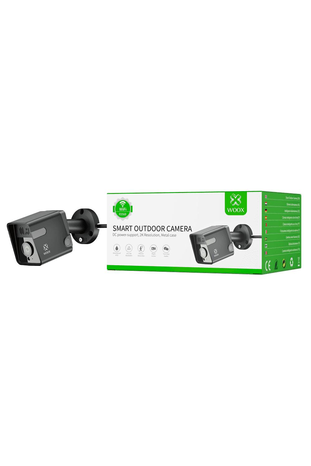 Woox R3568 outdoor security camera - Schwarz