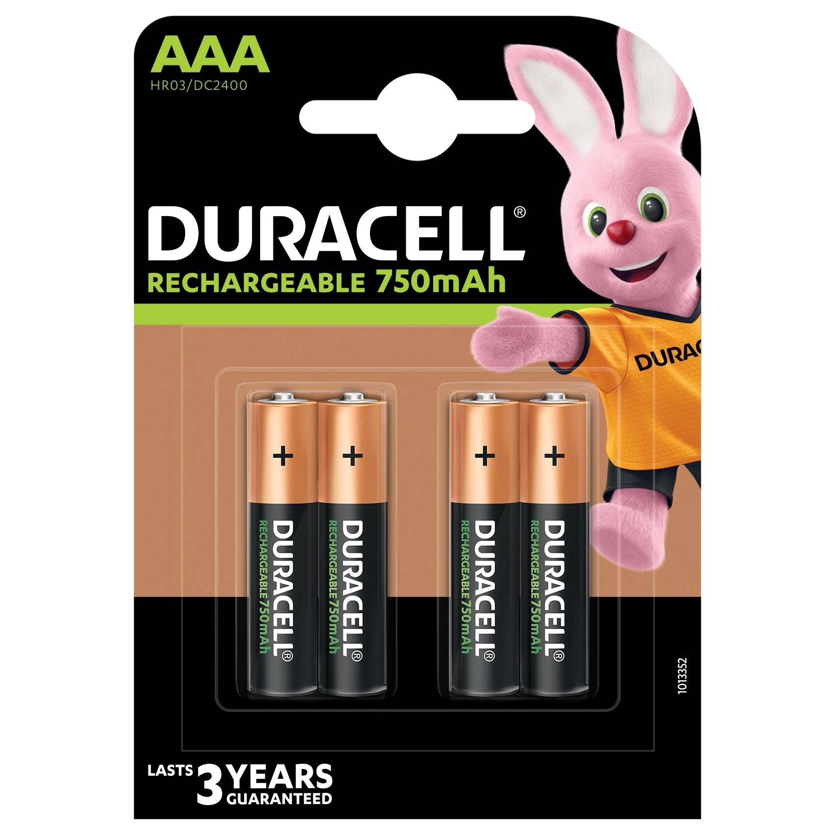 Duracell StayCharged - Batterie 4 x AAA - NiMH - (wiederaufladbar)