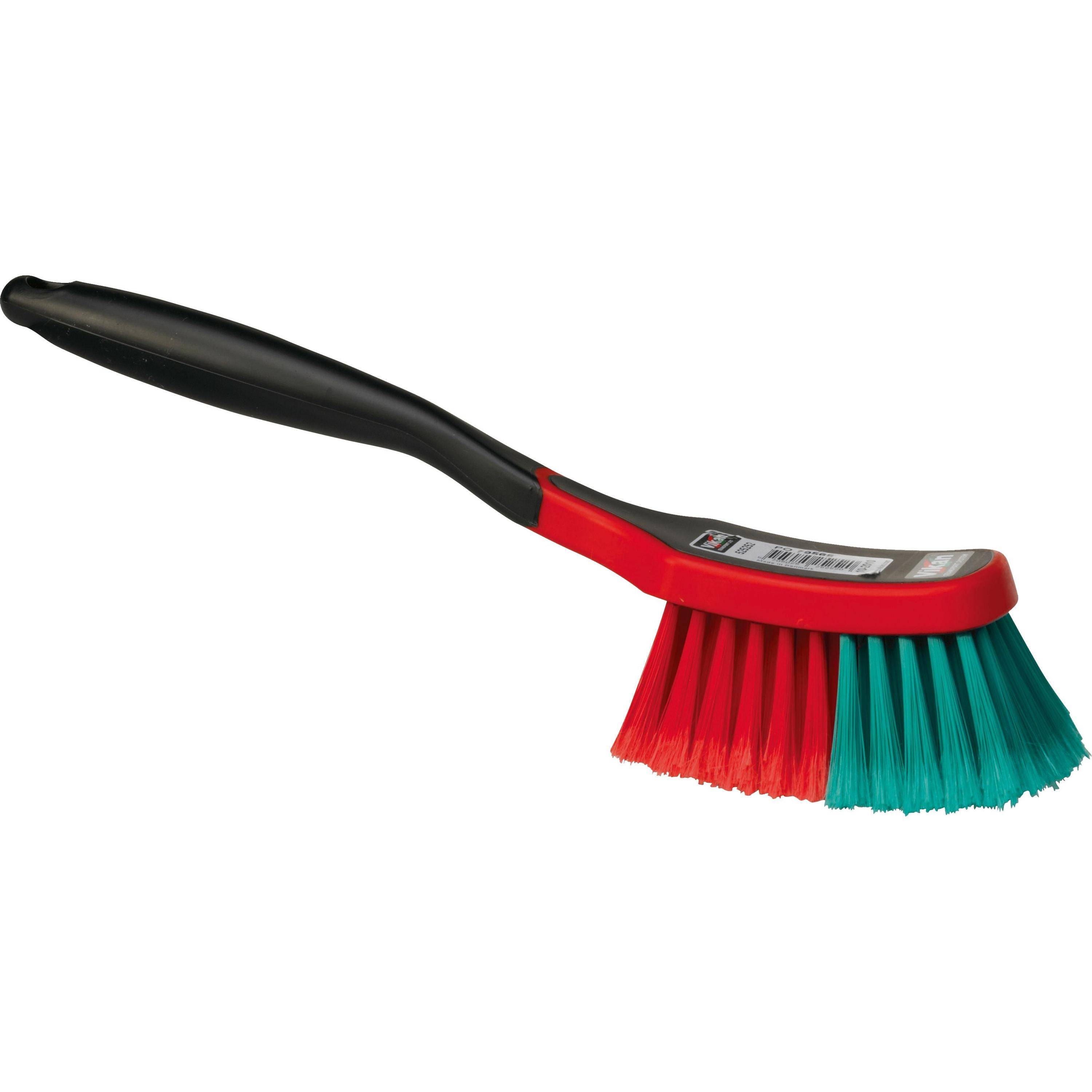 VIKAN Multibürste/Felgenbürste 310 mm weich/gesplisst, schwarz