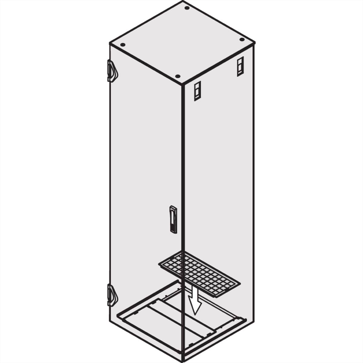 SCHROFF FILTER KIT BASE PLATE