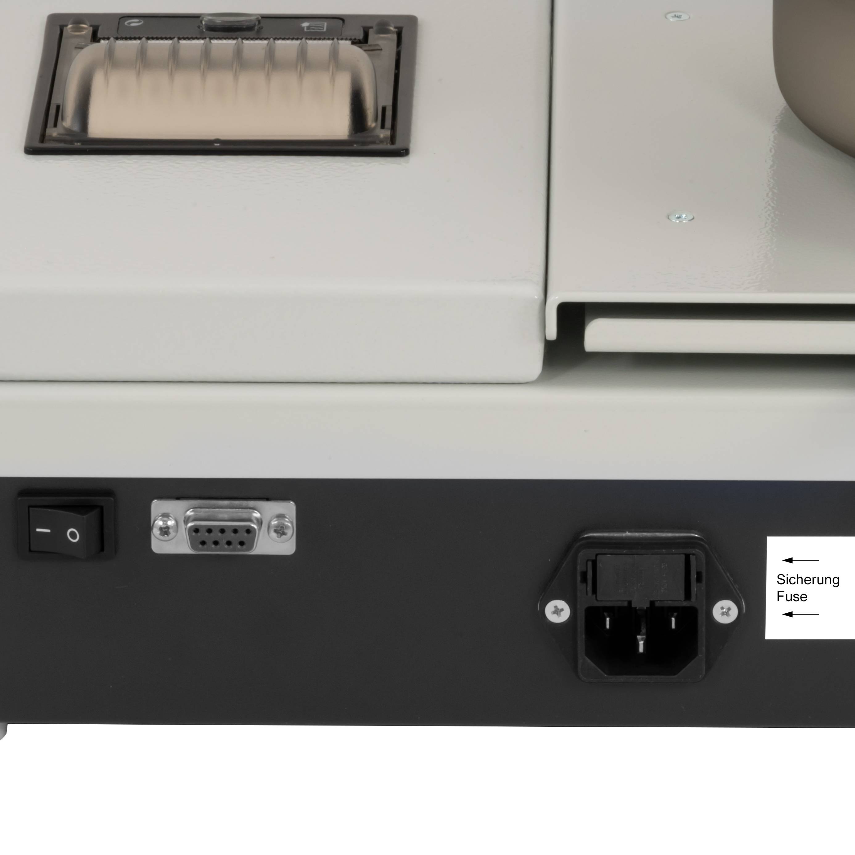 PCE Instruments PCE-UX 3031D Feuchteanalysatorwaage Wägebereich (max.) 220g Ablesbarkeit 0g netzbetrieben Weiß, Schwarz