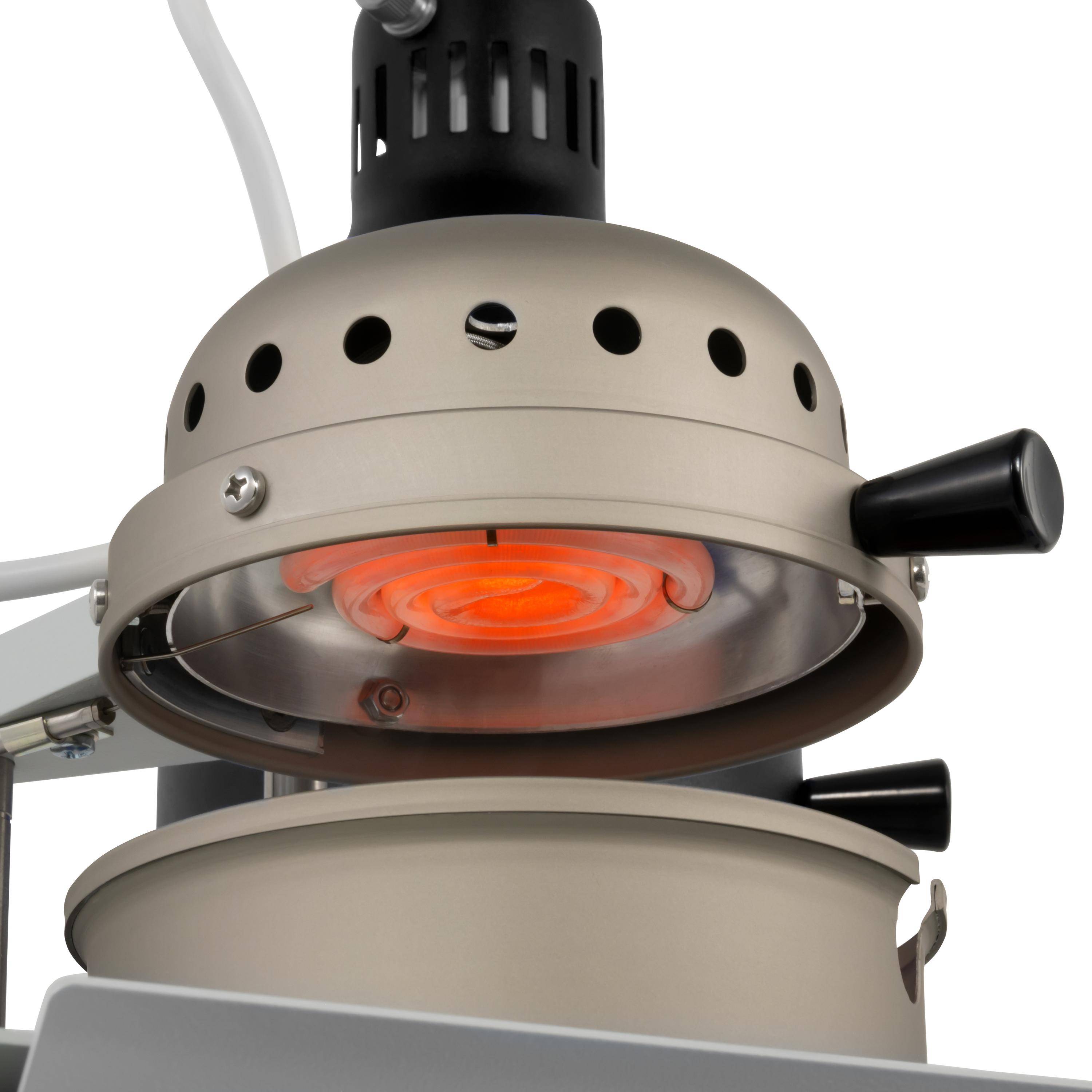 PCE Instruments PCE-UX 3031D Feuchteanalysatorwaage Wägebereich (max.) 220g Ablesbarkeit 0g netzbetrieben Weiß, Schwarz