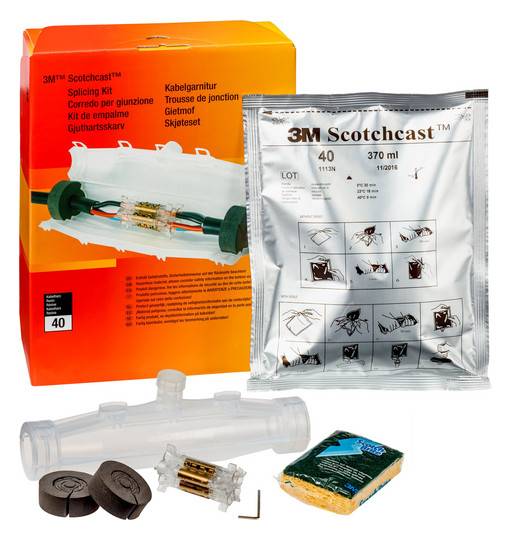 3M 7000092605 92-NBA3C (MHD) mit Schraubverbinder Giessharz-Verbindungsgarnitur