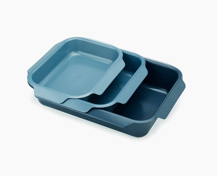 Joseph Joseph Nest, Rechteckig, Stahl, Blau