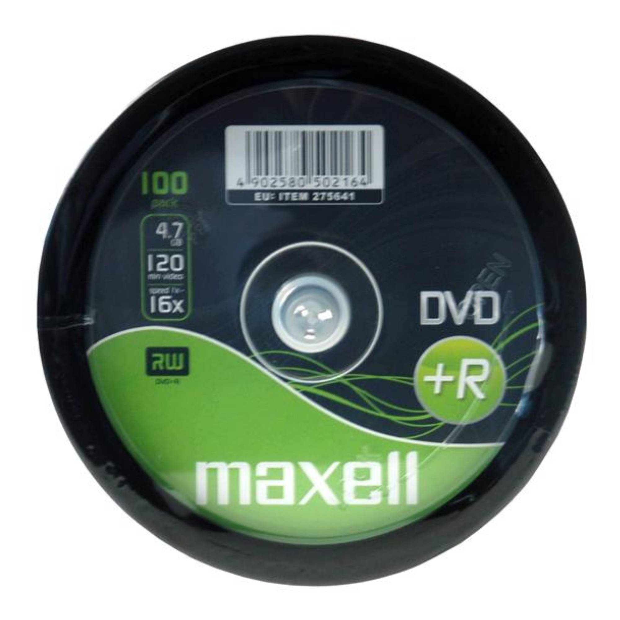 Maxell 100 x DVD+R - 4.7 GB 16x - Cakebox