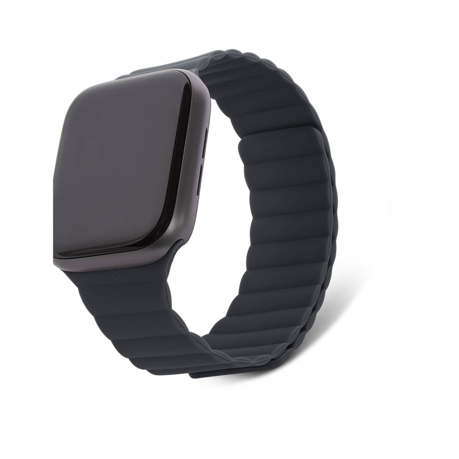 Decoded D21AWS44TS3SCL, Band, Smartwatch, Holzkohle, Apple, Watch, Silikon