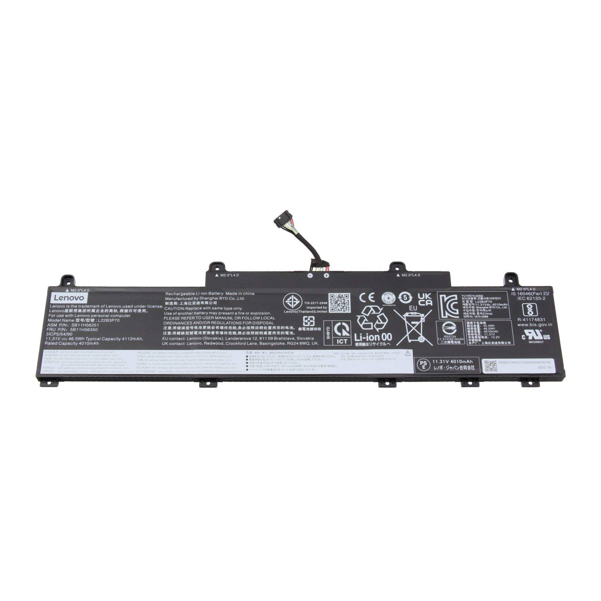 Lenovo BATTERY Internal 3c 46.5Wh LiIon SP/C Internal,3c,46.5Wh,LiIon,SP/C
