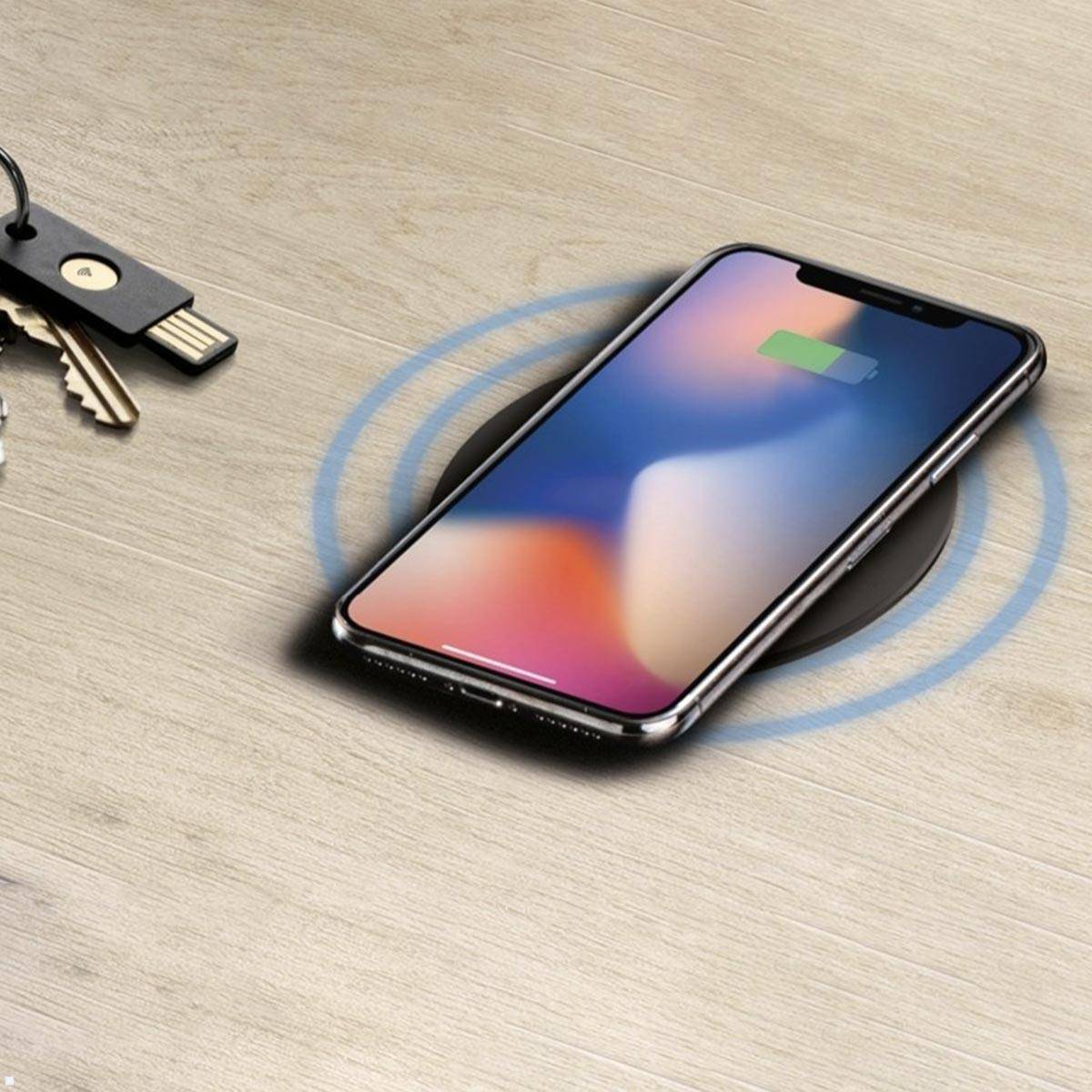 Bachmann BACH 934.004 Wireless Charger AirCharge 15W EPP - Schwarz