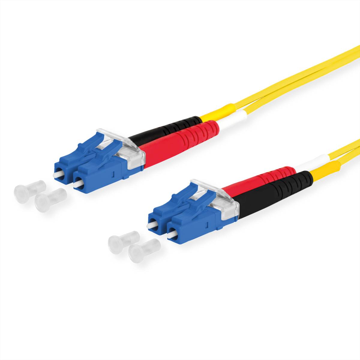 Metz Connect OpDAT Patchkabel, LC-D/LC-D OS2, 1m
