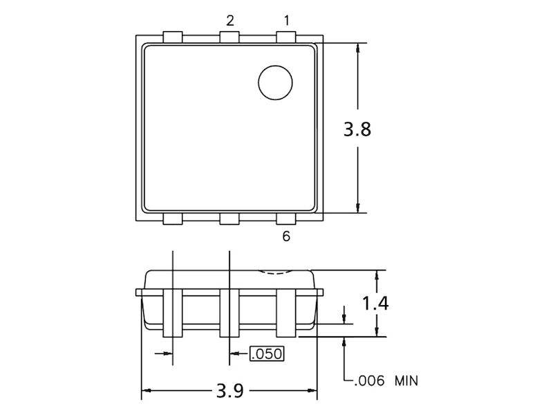 Maxim SMD EEPROM 1-Wire 2,8 V - 5,25 V 256 bit EEPROM TSOC 6