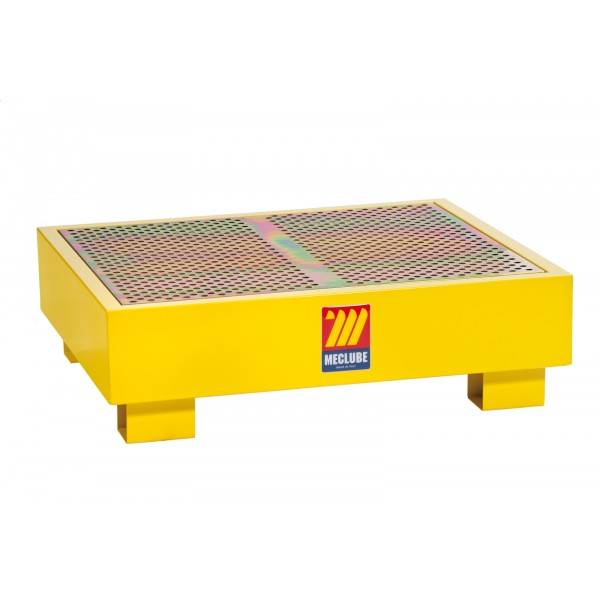 Sicherheitsölwanne Ölwanne Auffangwanne Stahl, für 1 Faß 180-220 l, 1000x850x300mm, Gelb