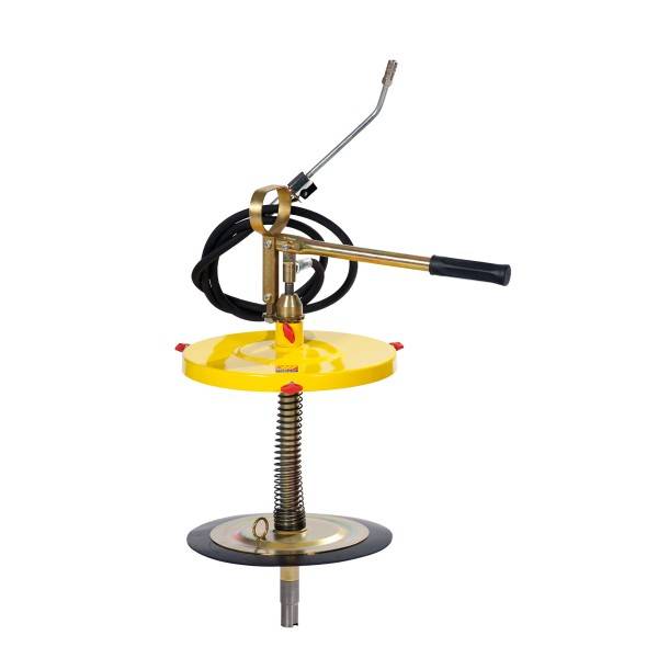 Manuelle Fettpresse für 18-30kg Behälter, Abschmierdruck 400 bar,40g Fett bei 10Hüben