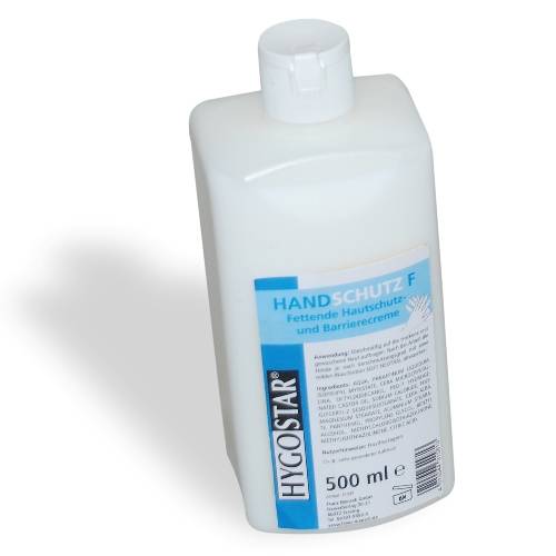 Handpflege Hautpflegecreme F, vor u. während der Arbeit, 1 Liter Flasche