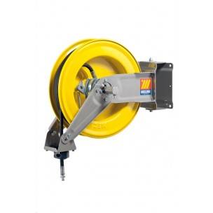 Schwenkbarer Schlauchaufroller für Fett S-400, Schlauch 10m 3/8", 600 bar, M3/8"G-M/4"G