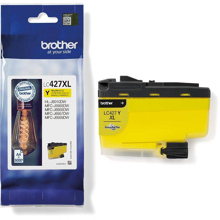Brother LC427XLY - Mit hoher Kapazität - Gelb