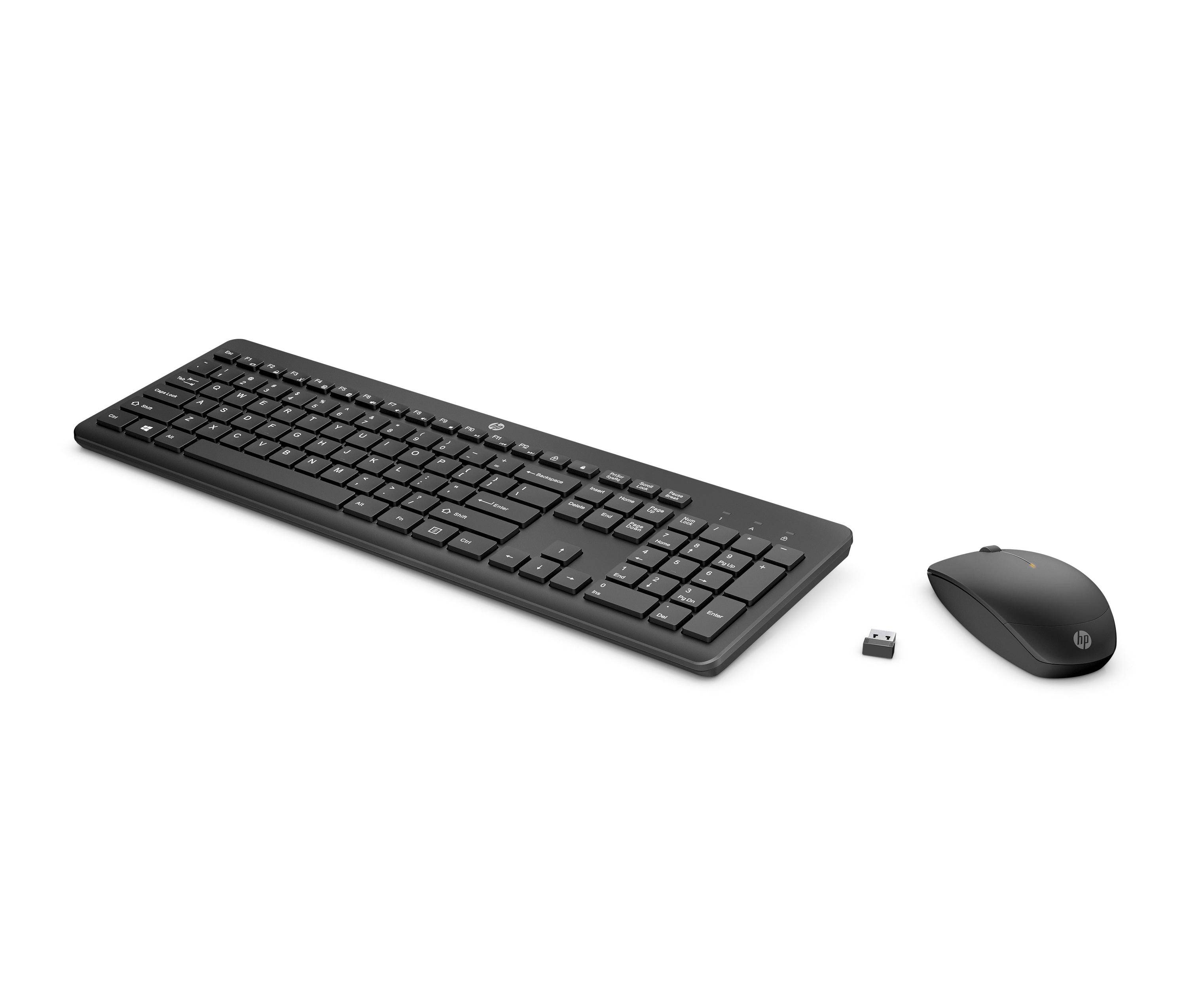 HP 235 Tastatur und Maus Set | QWERTY EnglischKabellos / QWERTY Englisch / 1 x