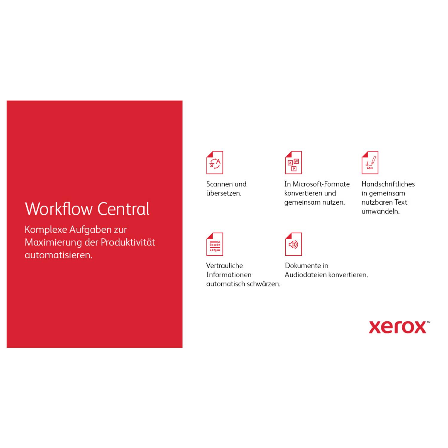 XEROX - VersaLink B7125V - Laser - Monodruck - 1200 x 1200 DPI - A3 - Direktdruck - Blau - Weiß