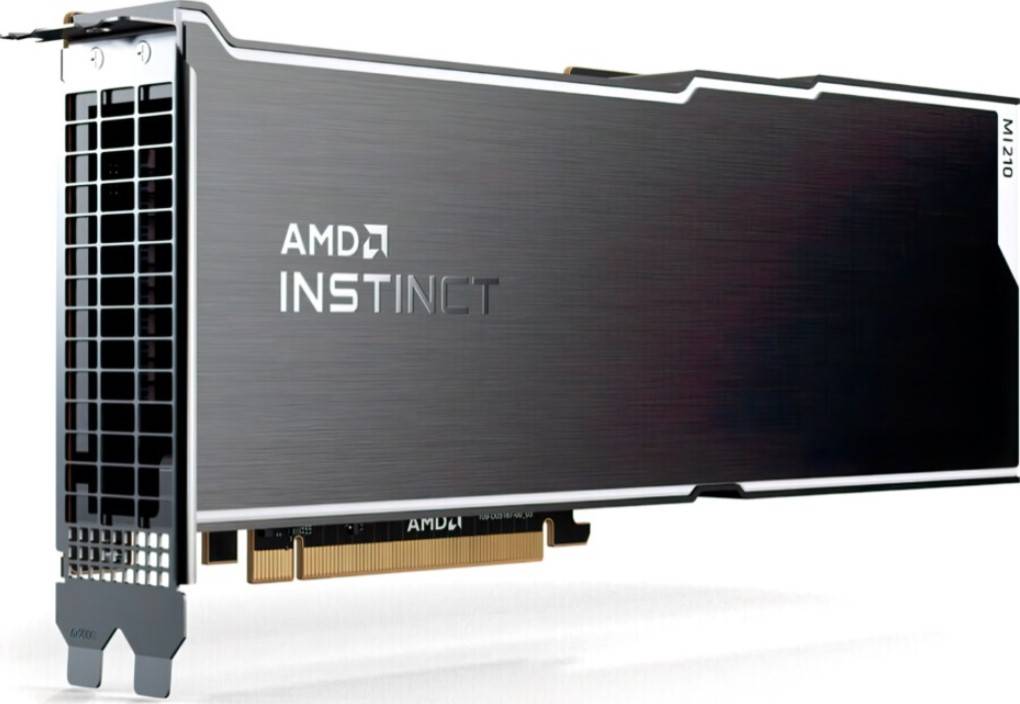 AMD Instinct MI210, 64 GB, High Bandwidth Memory 2E (HBM2E), 4096 Bit, 1600 MHz, PCI Express x16 4.0