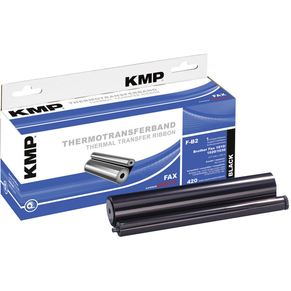 KMP Thermotransfer-Rolle Fax ersetzt Brother PC-200RF Kompatibel 420 Seiten Schwarz 1 St. F-B2 71000,0002