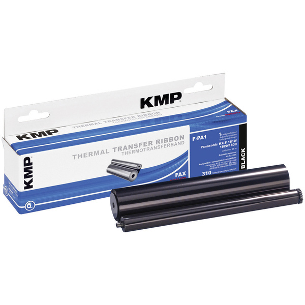KMP Thermotransfer-Rolle Fax ersetzt Panasonic KX-FA136X Kompatibel 310 Seiten Schwarz 1 St. F-PA1 71000,0004
