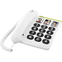 doro PhoneEasy 331 ph Schnurgebundenes Seniorentelefon Foto-Tasten kein Display Weiß doro PhoneEasy 331 ph Schnurgebundenes Seniorentelefon Foto-Tasten kein Display Weiß