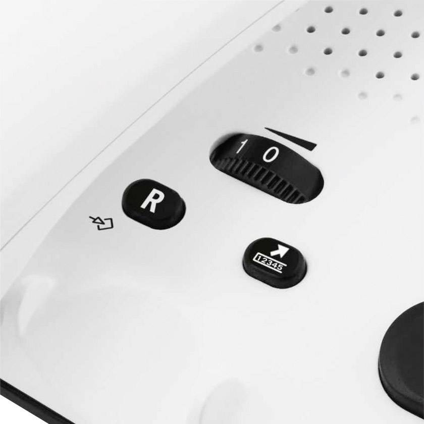 doro PhoneEasy 331 ph Schnurgebundenes Seniorentelefon Foto-Tasten kein Display Weiß