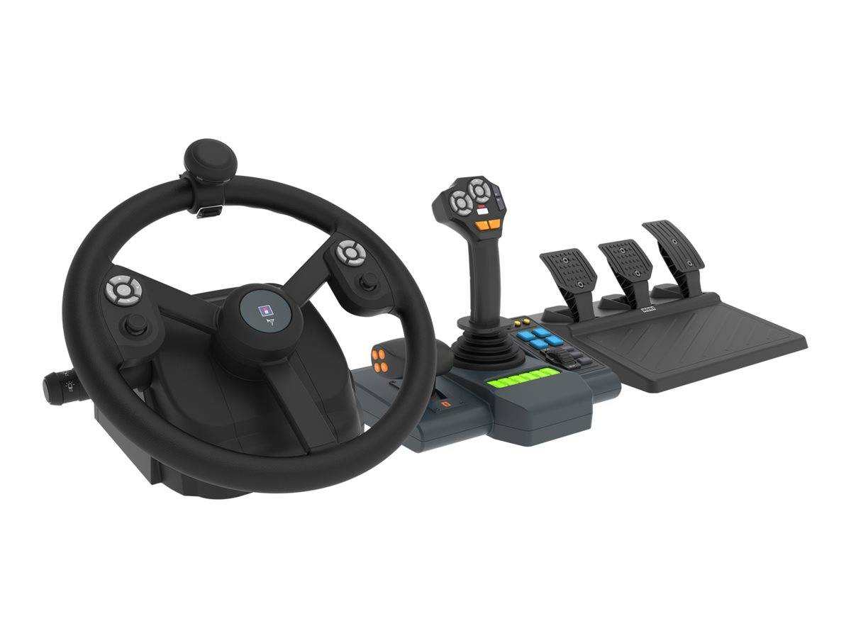 Hori Farming Vehicle Control System - Set Lenkrad, Pedale und Control Panel-Einheit