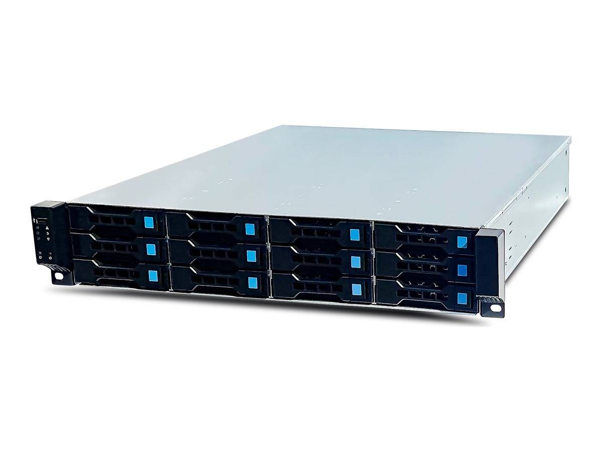 FANTEC SRC-2012X07-12G/6G - Rack-Montage 2U