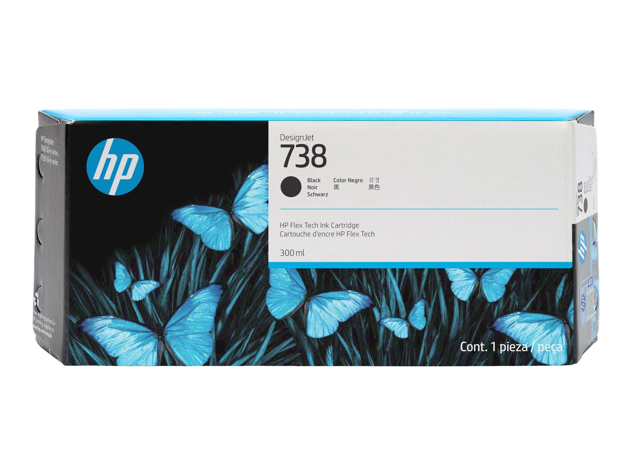 HP Tinte 498N8A 738 schwarz