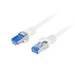 Lanberg PATCHCORD S/FTP CAT.6A 20M WHITE LSZH - Netzwerk - CAT 6a