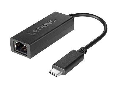 Network adapter - USB-C - USB-C + Gigabit Ethernet