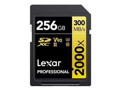 Professional GOLD Series SDXC UHS-II Memory Card 256GB 300MBs