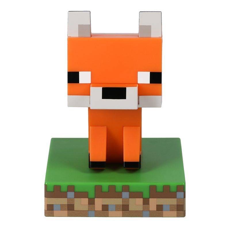 Minecraft Paladone Offiziell lizenziertes Fuchs-Schreibtischlicht - Nachtlicht, Spielzimmer-Dekor