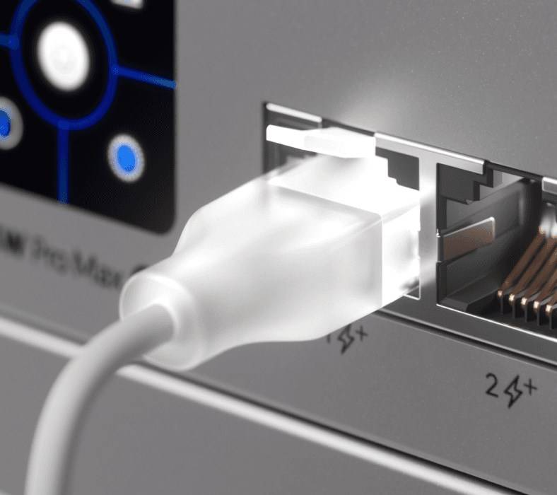 Ubiquiti UniFi Etherlighting Patchkabel RJ45 zu RJ45 Cat6, 0.15 m