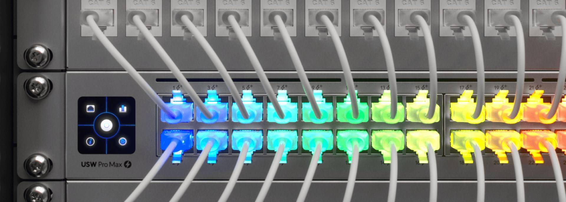 Ubiquiti UniFi CAT 6 15cm Patchkabel Hvid15 cm - 2.5 mm - CAT 6 - Innen - weiß