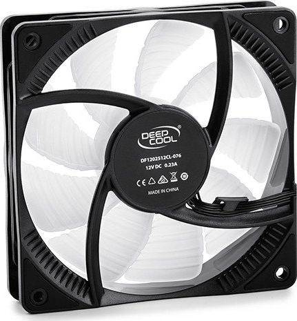 DeepCool RF120, Ventilator, 12 cm, 500 RPM, 1500 RPM, 27 dB, 56,5 cfm