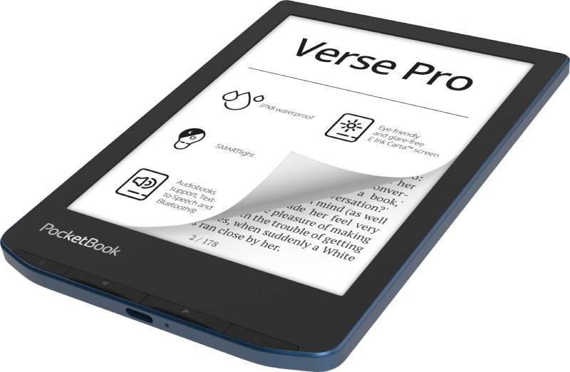 Verse Pro - Azure - E-Book-Reader - 16 GB
