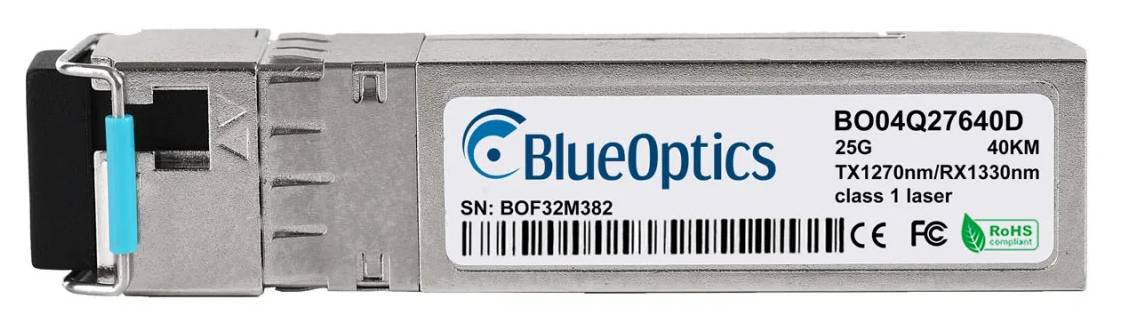 BlueOptics Bidi SFP28 Transceiver 25GBASE-BX-D 10KM industrial