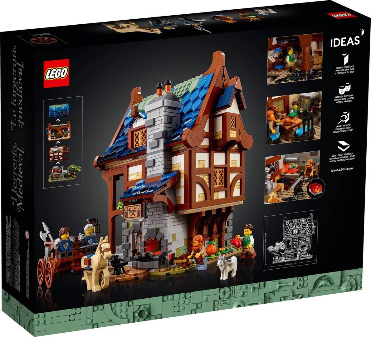 LEGO« Ideas - Mittelalterliche Schmiede 21325