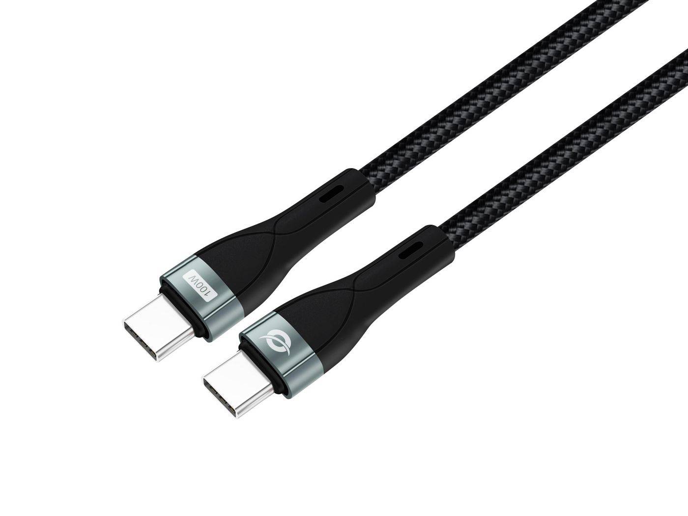 Conceptronic Kabel USB-C 3.0 -> C St/St 2.00m 5A 480Mbps sw - Kabel - Digital/Da