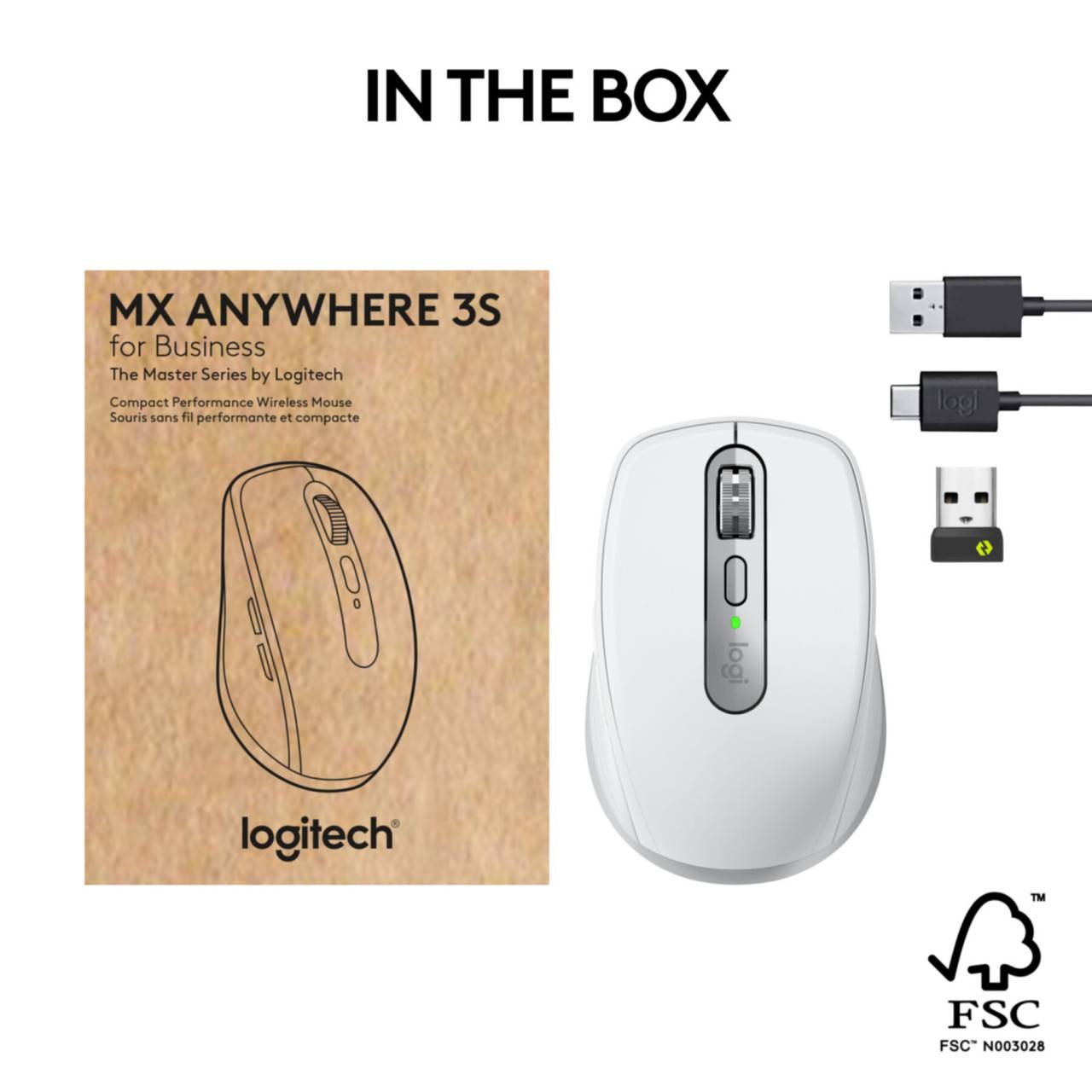 Logitech MX Anywhere 3S for Business - Maus - Für Rechtshänder