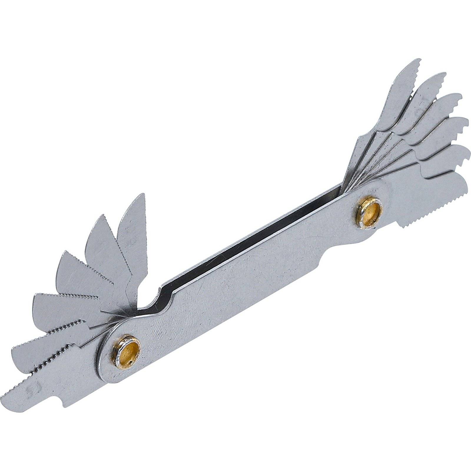 BGS technic Gewindeschablone | 12 Blatt | metrisch 0,5 - 1,75 mm