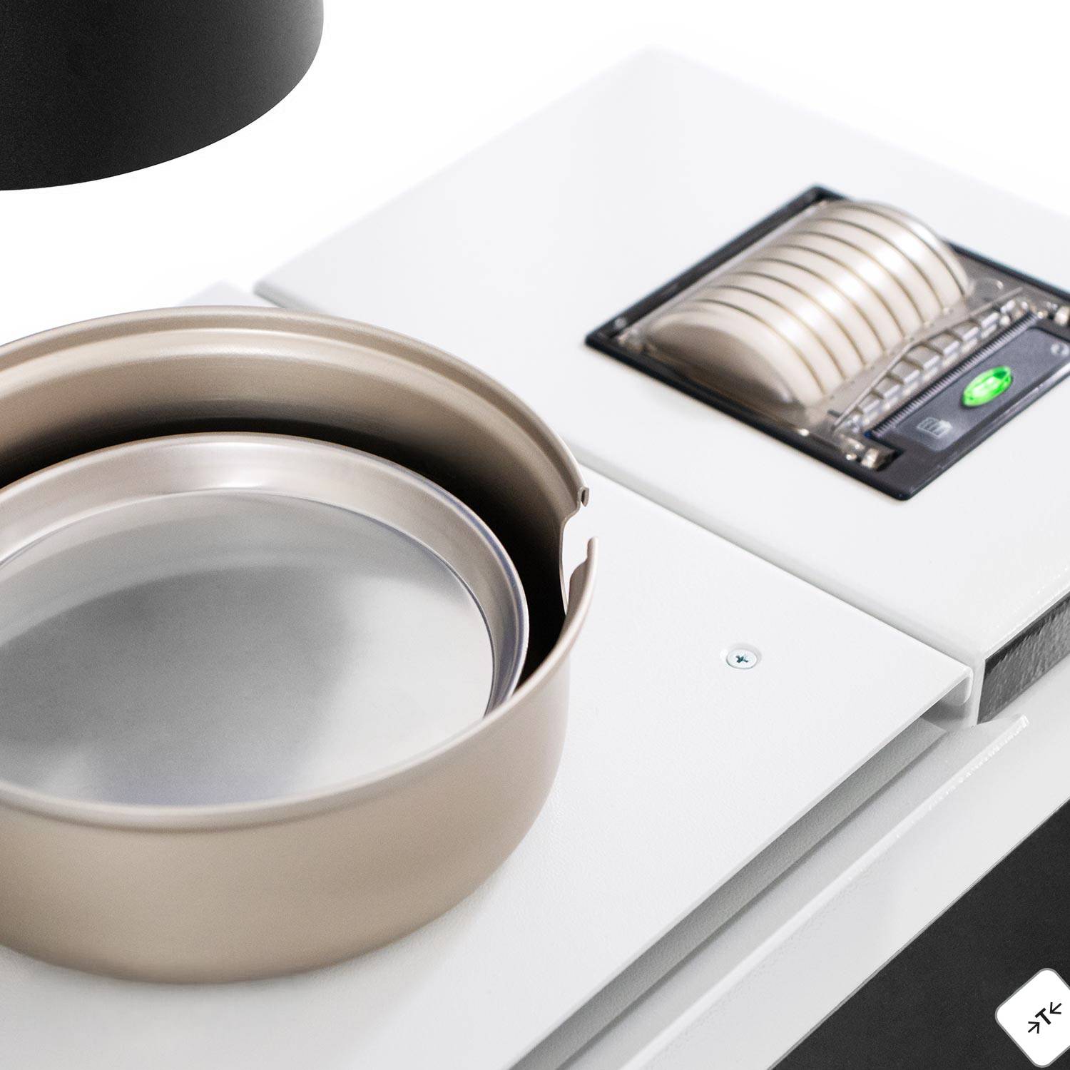 PCE Instruments PCE-UX 3011D Feuchteanalysatorwaage PCE-UX 3011D Wägebereich (max.) 220g Ablesbarkeit 0g netzbetrieben Weiß