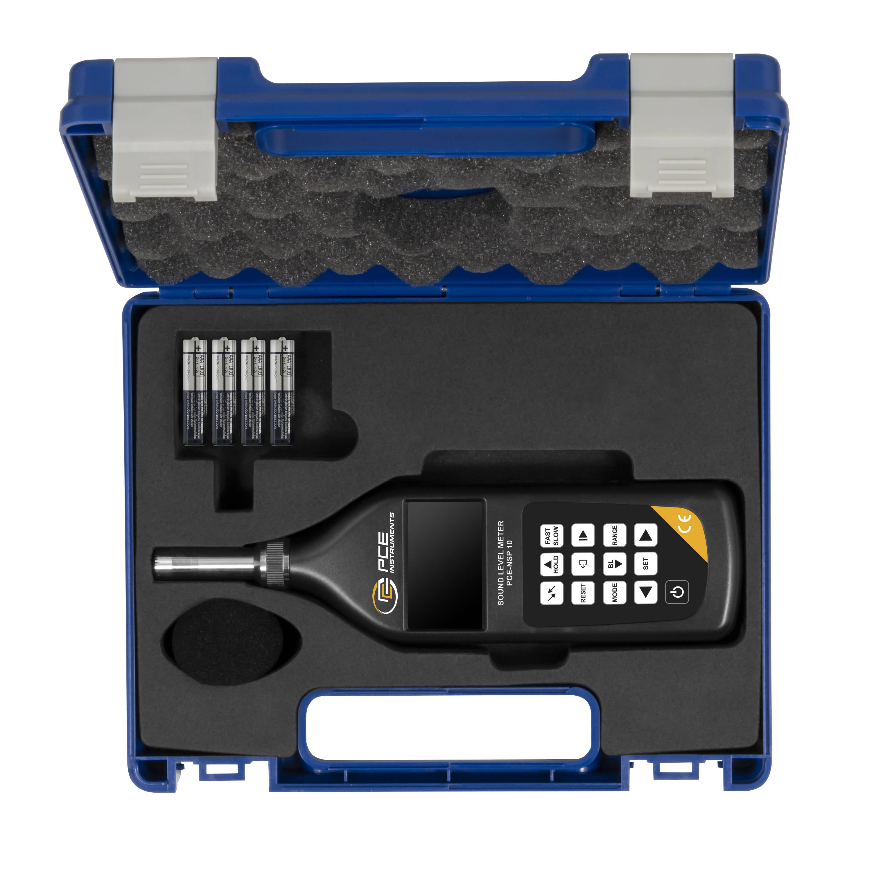 PCE Instruments Schallpegel-Messgerät Datenlogger PCE-NSP 10 20 - 90 dB 20Hz - 8000Hz RS-232