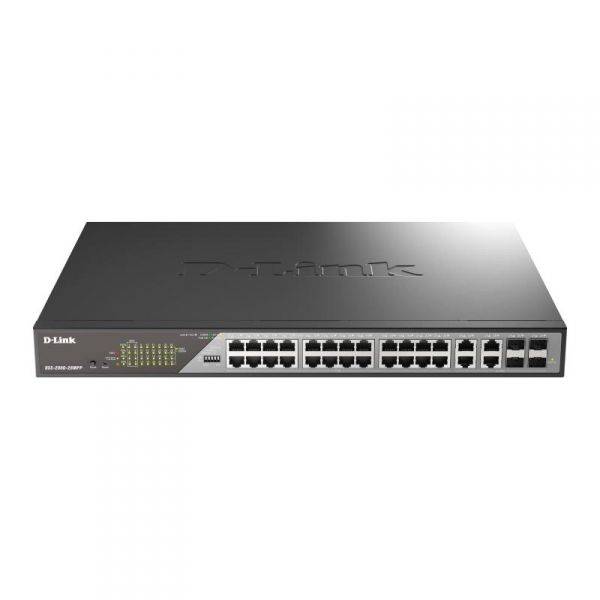 D-Link DSS-200G-28MPP DSS-200G-28MPP/E 28-Port Switch, Netzwerk Switch