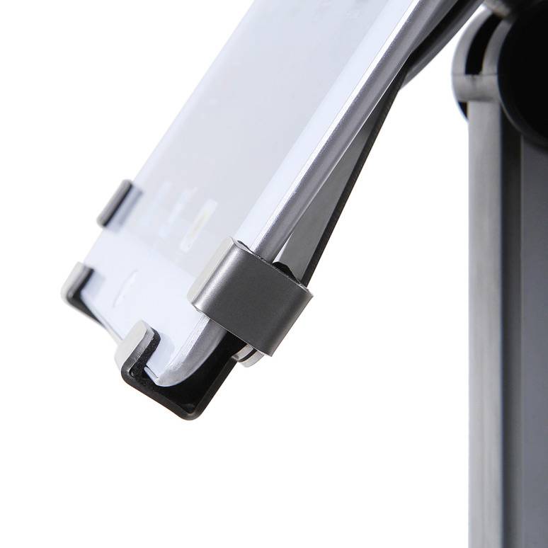 Tablet-Bodenständer Trigrip Freestanding Telescopic DTSTGT13 silber für 1