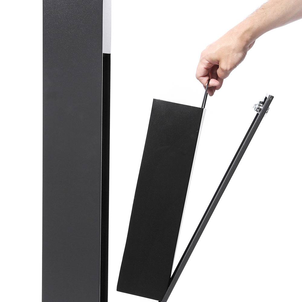 Showdown Standaschenbecher Außen - Schwarz