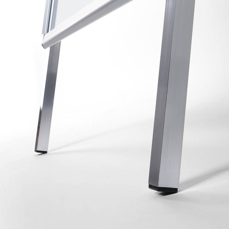 Kundenstopper silber DIN A0 2 Fächer 88.6 x 92..6 cm 1 St.