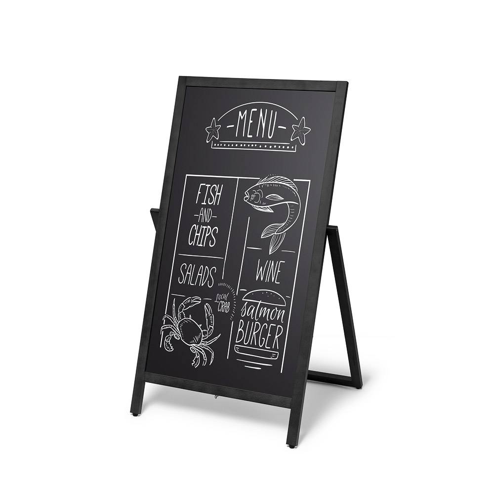 Showdown Kundenstopper Flip 55x105cm sw