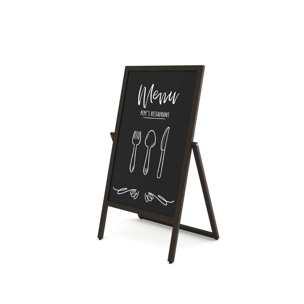 Kundenstopper Flip 55x105cm sw